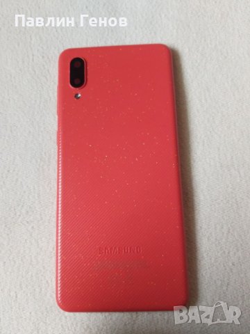 Оригинален капак за Samsung A02, снимка 1 - Резервни части за телефони - 40199757