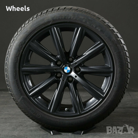 18" 5x112 BMW Styling 684 V-Spoke 5 Series G30 G31 OEM, снимка 5 - Гуми и джанти - 44589801