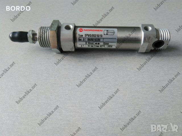 Пневматичен цилиндър Ф16/10 с магнитно бутало-NORGREN, снимка 4 - Други машини и части - 30686254