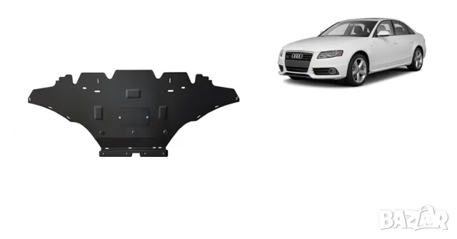 Метална кора под двигател скорости Audi A4 B8 2008г – 2015г
