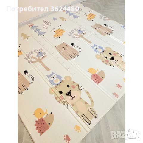 Сгъваемо детско килимче за игра , снимка 4 - Други - 42828362