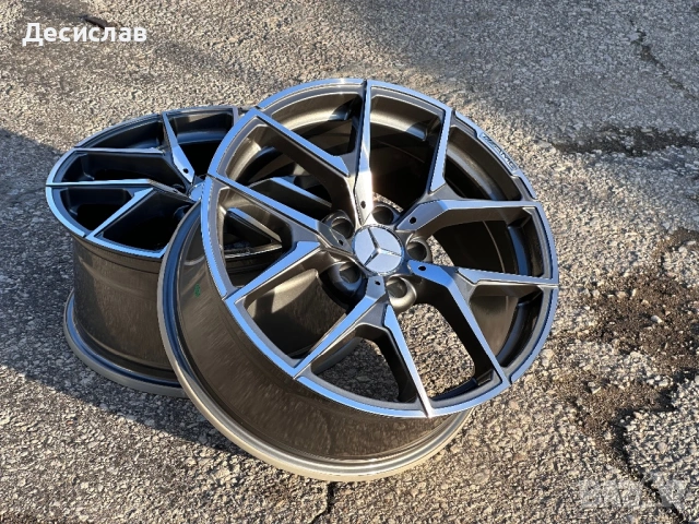 AMG Джанти за Мерцедес Mercedes 18 “ цола 5х112 чисто нови 4х8.5j E S CLS ML, снимка 5 - Гуми и джанти - 53102419