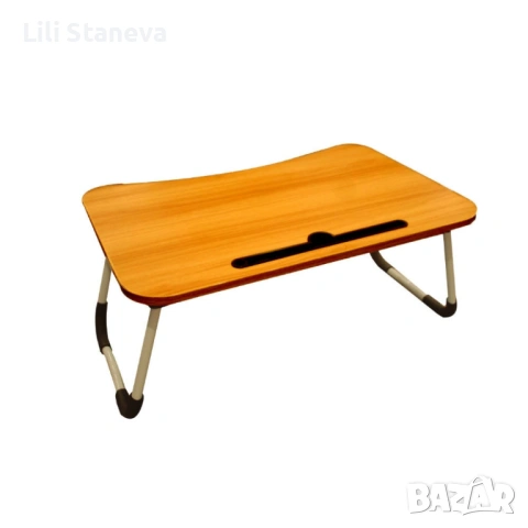 Мултифункционална сгъваема маса за лаптоп или хранене, с поставка за таблет и телефон. , снимка 3 - Други - 53918770