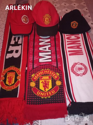 Шапки и Шалове Manchester United., снимка 2 - Шапки - 35030317