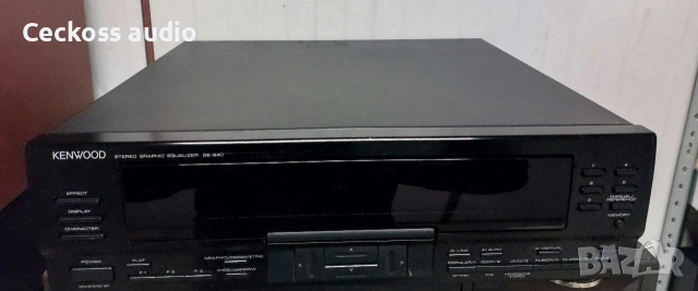 ЗАЯВЕН!!!  🔥 KENWOOD GE-940 – ТОП ВИНТИДЖ ЕКВАЛАЙЗЕР СЪС СПЕКТРАЛЕН АНАЛИЗАТОР 🔥, снимка 4 - Ресийвъри, усилватели, смесителни пултове - 54008035