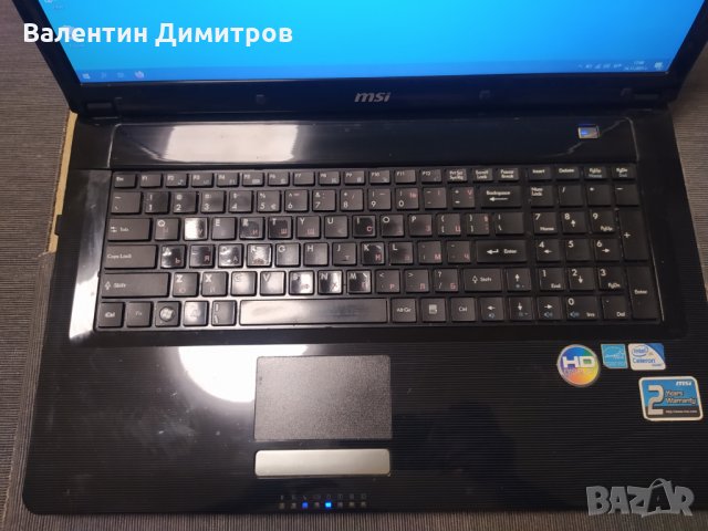 Лаптоп- MSI 17.3 inch, снимка 4 - Лаптопи за дома - 34916812
