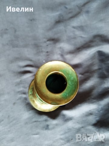 бронзов свещник, снимка 3 - Антикварни и старинни предмети - 30213841