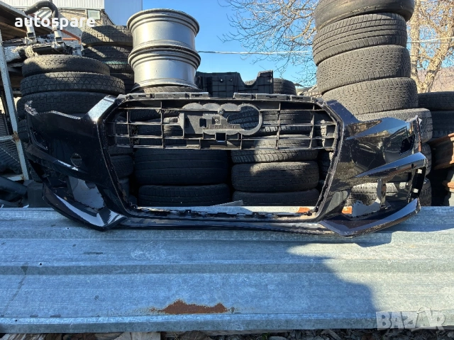Предна броня за Audi A6 C7. S-line. 4G0807437AB. Оригинална. 