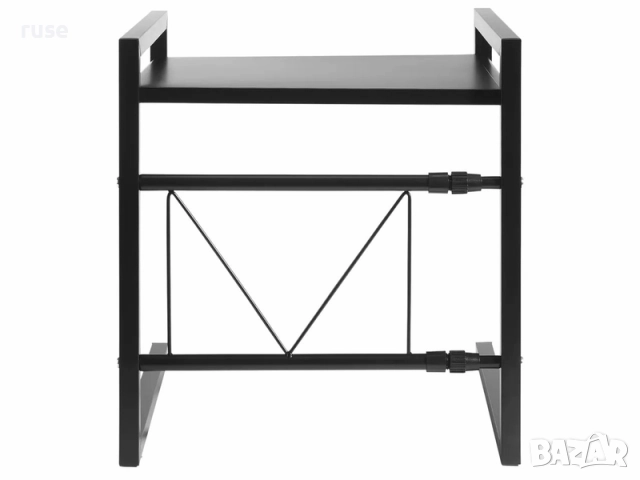 НОВИ! Метален рафт органайзер за микровълнова разтегателен, снимка 3 - Други - 52401418