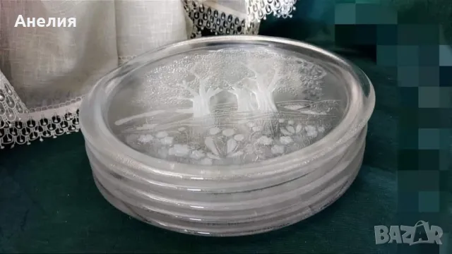 Прекрасни плата с пейзажи, снимка 3 - Чинии - 49457400