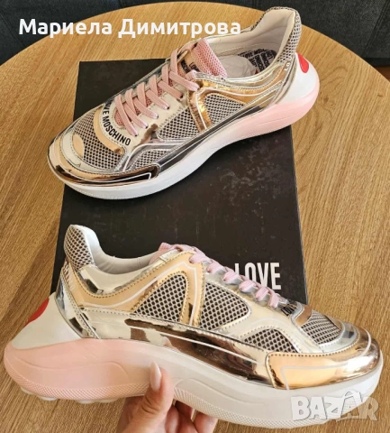 Маратонки MOSCHINO, снимка 2 - Маратонки - 53196750