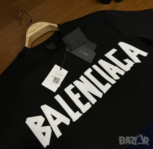 висококачествени мъжки тениски balenciaga , снимка 2 - Тениски - 48747240