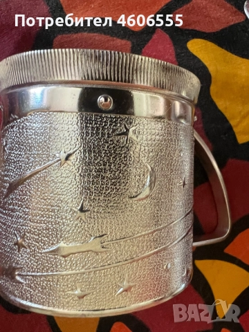 Руски подстакани космос 6 броя, снимка 3 - Антикварни и старинни предмети - 52000346