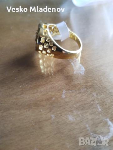 Продавам пръстен от мед.злато,мед.стомана., снимка 4 - Пръстени - 52534930