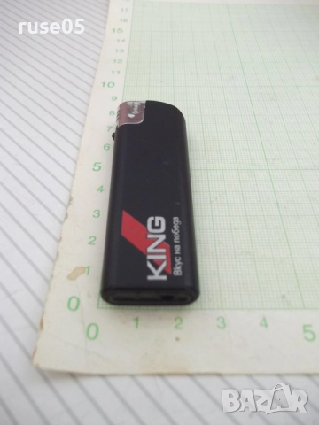 Запалка "KING" газова пиезокристална с мек пламък работеща, снимка 8 - Колекции - 51839752
