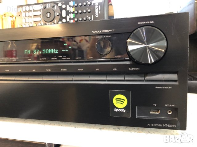 Onkyo HT-R693 Bluetooth Wi-Fi, снимка 13 - Ресийвъри, усилватели, смесителни пултове - 42734049