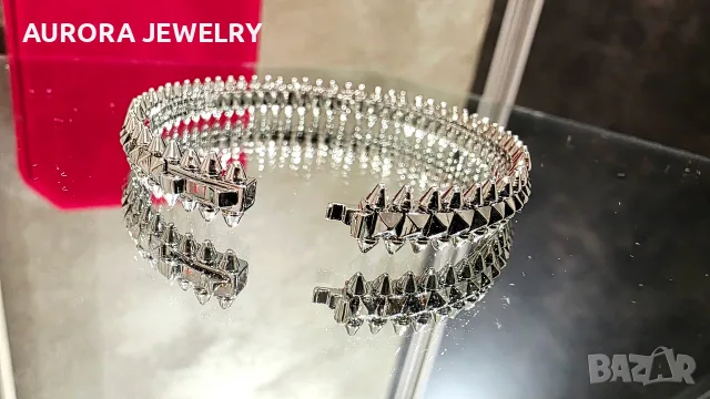 CARTIER Clash de Cartier White Gold Дамска Гривна, снимка 10 - Гривни - 53236953