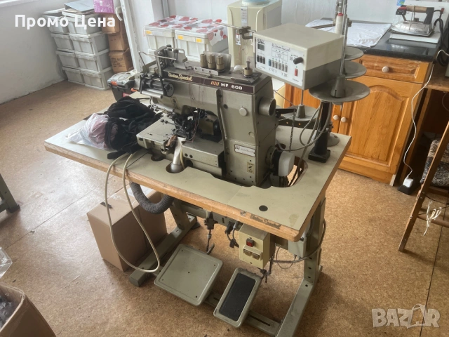 Професионални шевни машини Оборудване за шивашки цех - 13 бр.