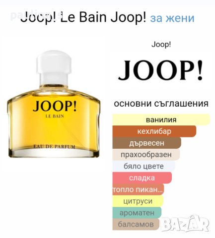 Joop! Le Bain дамски парфюм 75ml EDP , снимка 6 - Дамски парфюми - 42253542