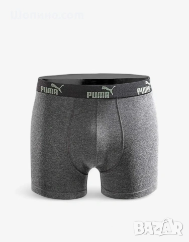 PUMA 3-Packs Boxer Shorts Green/Black  Страхотни мъжки боксерки PUMA, снимка 2 - Бельо - 54295455