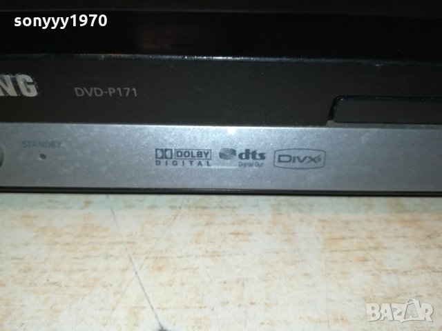 SAMSUNG DVD-P171 DVD PLAYER-ВНОС FRANCE 2912211919, снимка 8 - Плейъри, домашно кино, прожектори - 35271420
