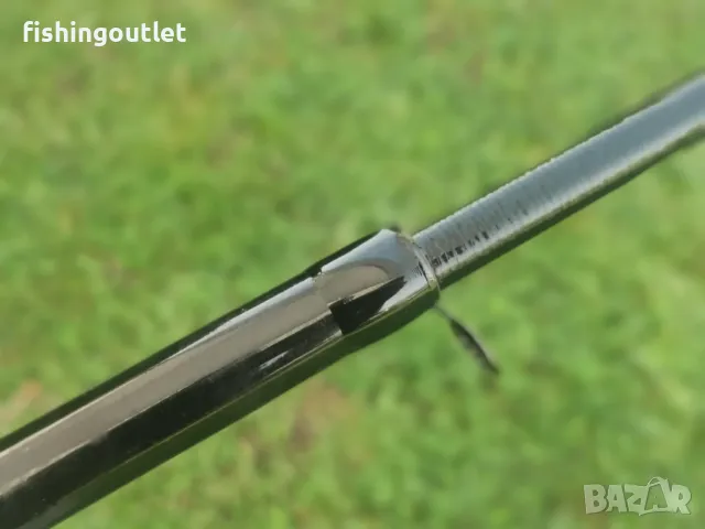 Комплект карбоново болонезе ( 4 и 5мт) + макара 6 лагера и корда, снимка 10 - Въдици - 35096592