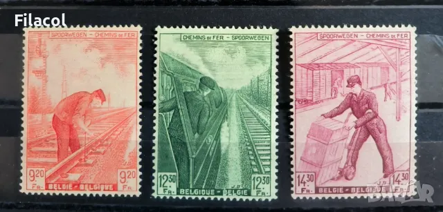 Белгия 1942 Железопътни колетни марки MNH