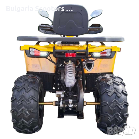 ATV на бензин 200 кубика Shark Motors - Yellow, снимка 4 - Мотоциклети и мототехника - 44776531