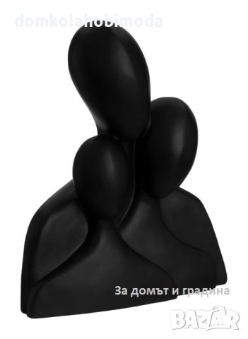 Статуетка прегърнато семейство, керамика/ 24.5x11.8x29cm
