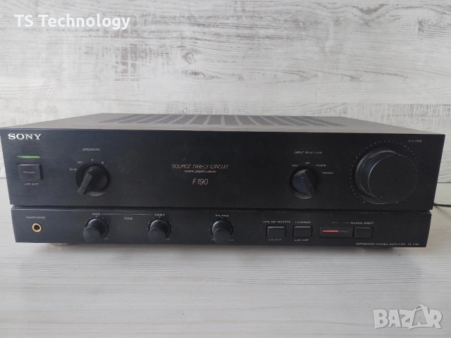 Японски усилвател SONY TA-F190, снимка 2 - Ресийвъри, усилватели, смесителни пултове - 53207154