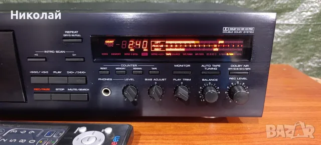 YAMAHA KX-670 – 3-Head Stereo Cassette Deck + ДИСТАНЦИОННО. Цена-239 евро , снимка 5 - Декове - 56152632