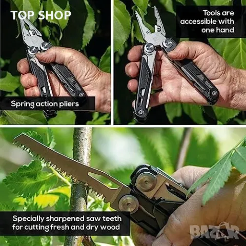 Нов Мултиинструмент Nordic Pocket Saw за къмпинг дом ремонт с клещи, снимка 8 - Гедорета - 49732368