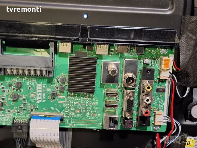 Main board 17MB186TC for, JVC LT-32VAH3200 for 32inc DISPLAY VES315WNGH-2D-N51