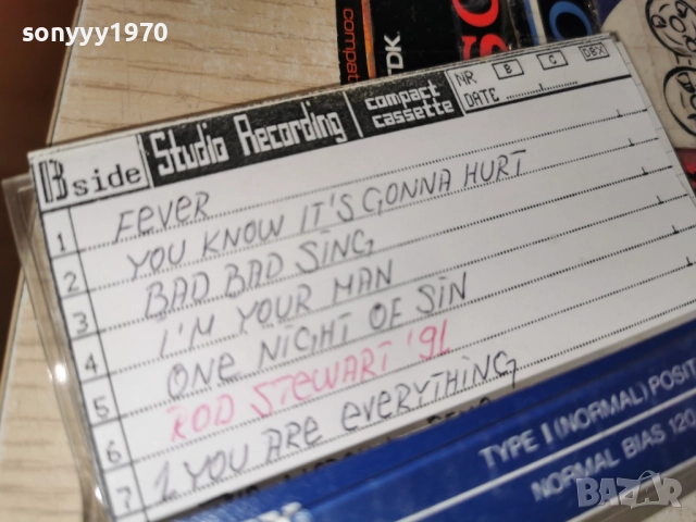 SONY TAPE-JOE COCKER 89+ROD STEWARD 91 3112251713, снимка 12 - Аудио касети - 52944798