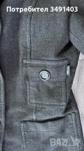 Вълнено палто EKLE, снимка 3 - Палта, манта - 49209553