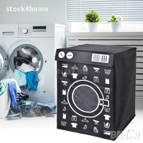 Кош за пране във формата на перална машина, снимка 1