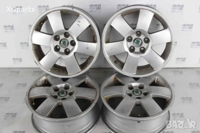  Алуминиеви джанти 15 цола 5x100 6J ET43 за Skoda Fabia I (2000-2007)