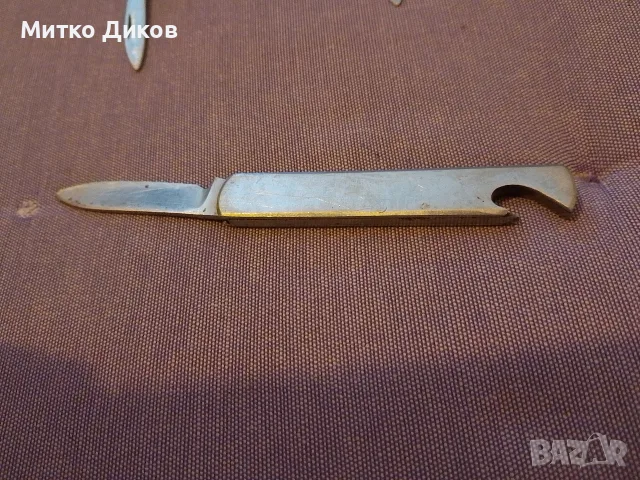 малки джобни ножчета винтидж две части без луфт маркови на Lark и Габрово, снимка 2 - Ножове - 56119739