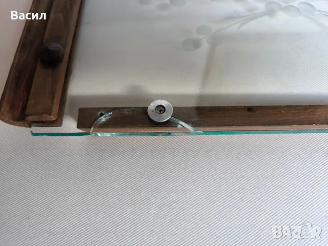 Стар поднос, снимка 5 - Антикварни и старинни предмети - 47673776