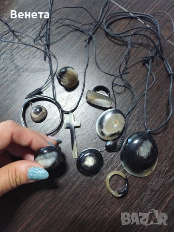 Комплекти от кост от рог-handmade