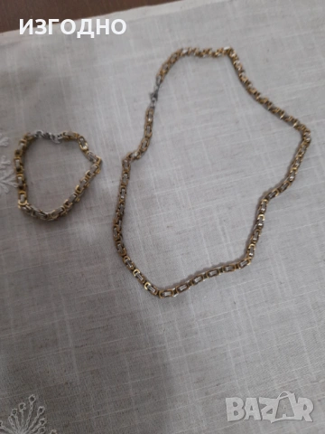 60€ НОВ ЛАНЕЦ И ГРИВНА *СУПЕР СА, снимка 3 - Гривни - 53371694