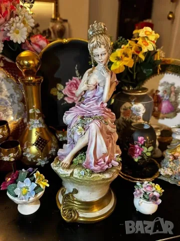 Capodimonte Italy , снимка 5 - Статуетки - 56466497