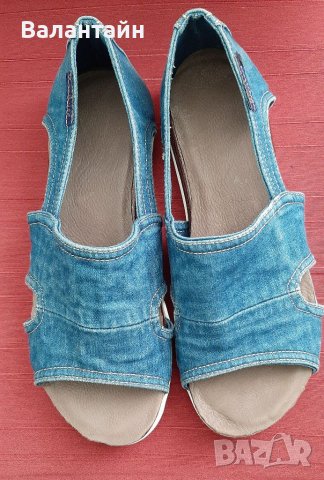 Дънкови сандали 38, снимка 5 - Сандали - 37316524