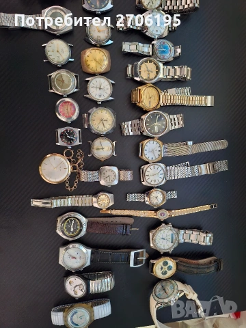 Лот от часовници - механични и кварцови , снимка 6 - Мъжки - 53192022