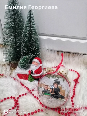Коледни топки със снимки на-най ниски цени , снимка 9 - Коледни подаръци - 52591530
