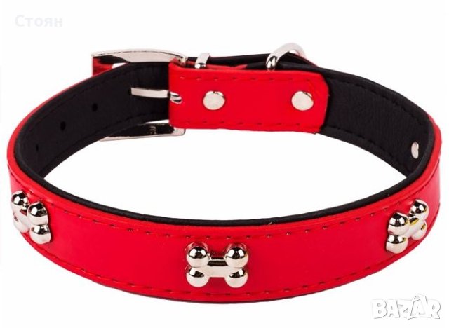 Кожен нашийник, каишка за кучета 50x2.5