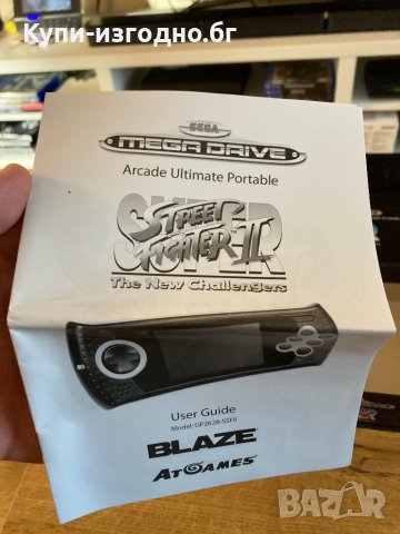 Ретро конзола - Sega Mega Drive Arcade ultimate portable video game player от Blaze, снимка 10 - Други игри и конзоли - 39119737