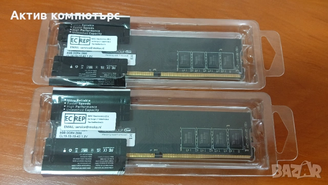 Памет RAM TEAM ELITE 2x8GB DDR4 2666, снимка 2 - RAM памет - 54207930