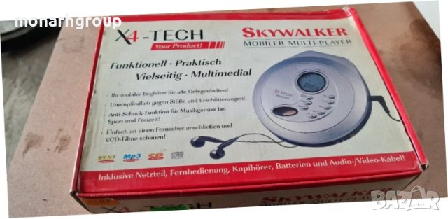 MP3 плейър X4-Tech+ колонка, снимка 1 - Bluetooth тонколони - 42390866