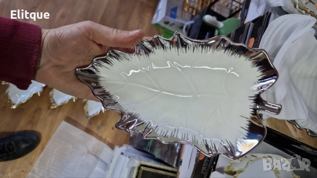 Комплект 3 броя плата във формата на листо - 25см/30см/35см дължина, снимка 2 - Други - 52743912